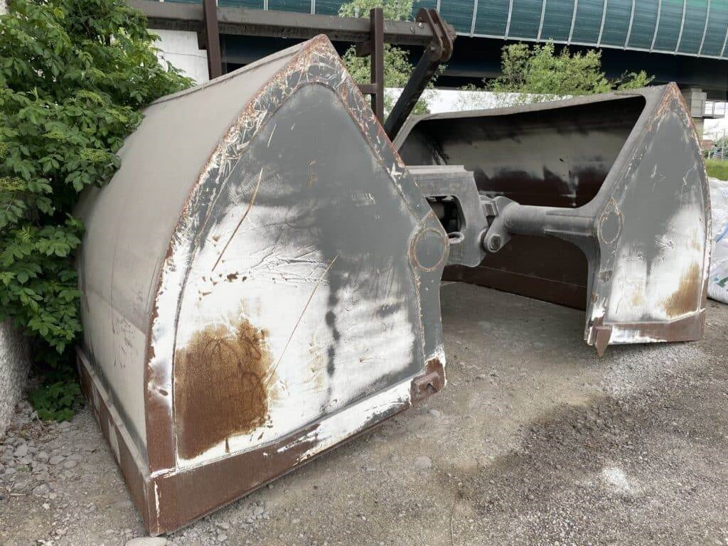 HGT Leichtgutgreifer RGF7-12000 - Clamshell bucket for Construction machinery: picture 2 HGT Leichtgutgreifer RGF7-12000 - Clamshell bucket for Construction machinery: picture 2