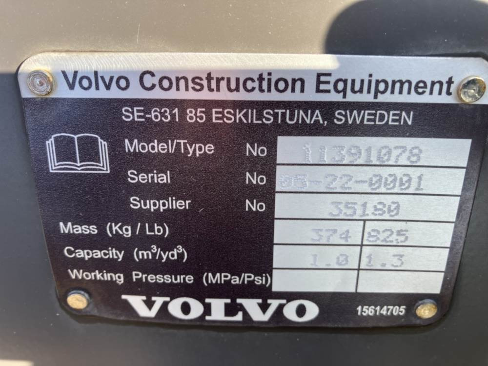 Volvo Schaufel mit Zähnen TPV - Bucket: picture 5 Volvo Schaufel mit Zähnen TPV - Bucket: picture 5