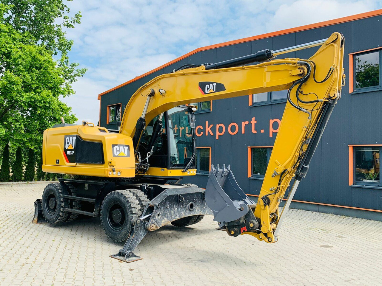 CAT M318F Mobilbagger *5.845 h *Schnellwechsel - Wheel excavator: picture 3 CAT M318F Mobilbagger *5.845 h *Schnellwechsel - Wheel excavator: picture 3