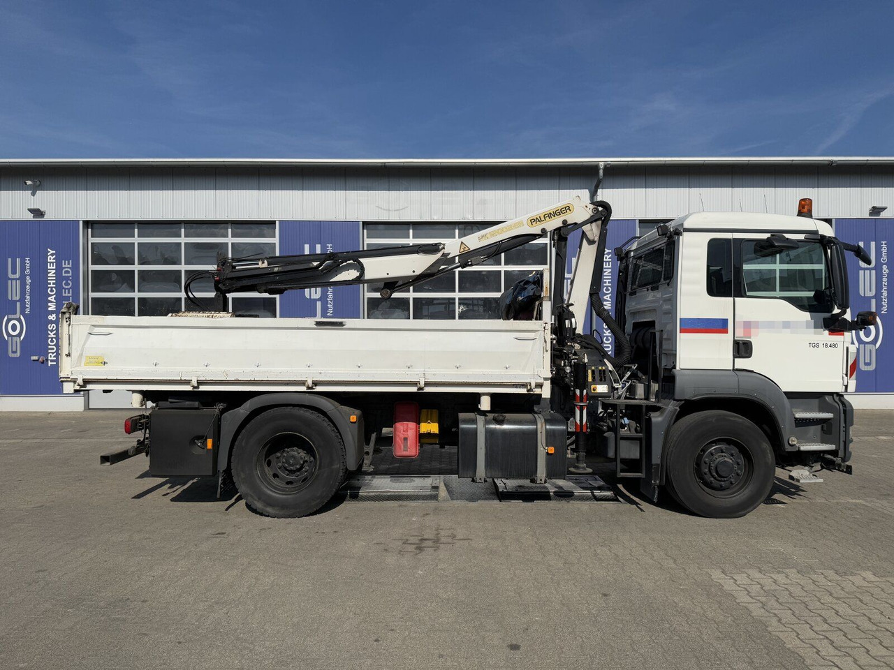 MAN TGS 18.480 4x4H Winter. Kipper Kran PALFINGER 12 - Tipper, Crane truck: picture 3 MAN TGS 18.480 4x4H Winter. Kipper Kran PALFINGER 12 - Tipper, Crane truck: picture 3