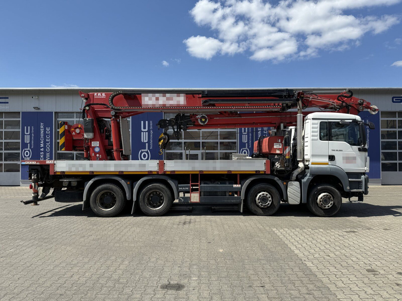 MAN TGS 35.360 8X4 BB Dachdecker Kran bis 52 m - Crane truck: picture 2 MAN TGS 35.360 8X4 BB Dachdecker Kran bis 52 m - Crane truck: picture 2