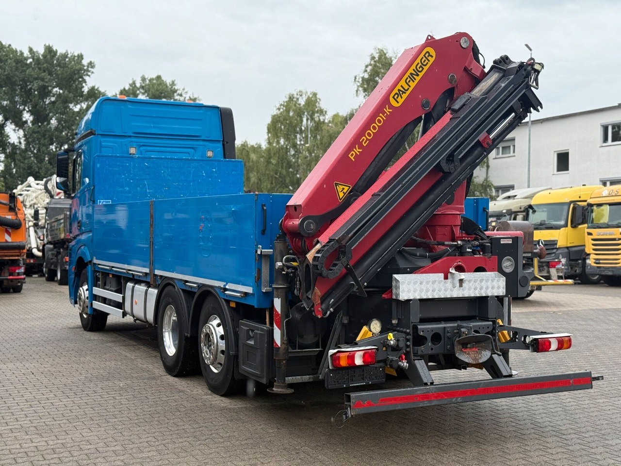 Mercedes-Benz ACTROS 2545 6x2 Pritsche Kran Palfinger PK20001K - Crane truck: picture 5 Mercedes-Benz ACTROS 2545 6x2 Pritsche Kran Palfinger PK20001K - Crane truck: picture 5