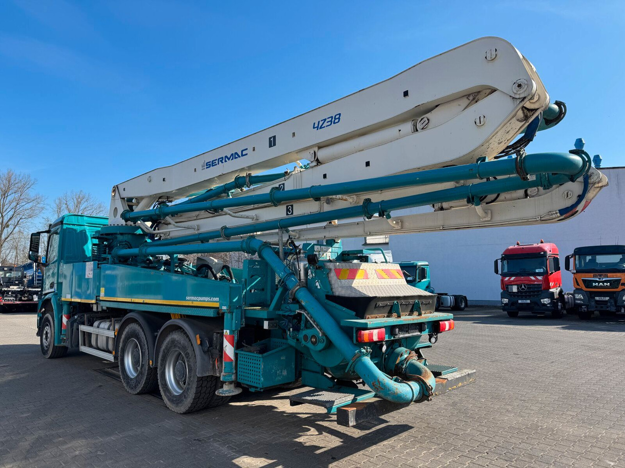Mercedes-Benz AROCS 2836 6x4 Euro 6 Betonpumpe SERMAC 4Z38 - Concrete pump truck: picture 5 Mercedes-Benz AROCS 2836 6x4 Euro 6 Betonpumpe SERMAC 4Z38 - Concrete pump truck: picture 5