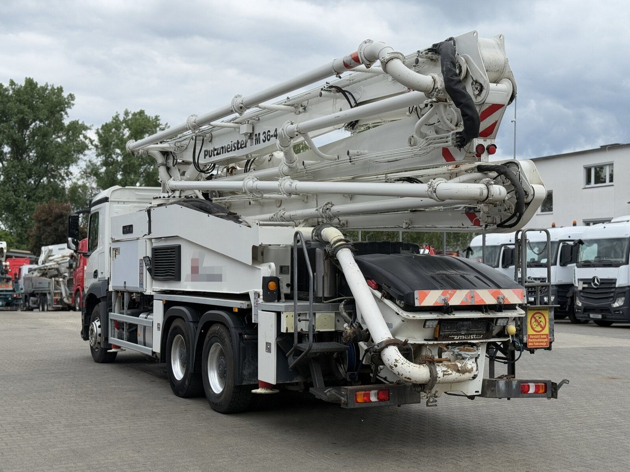 Mercedes-Benz AROCS 2840 6x4 Betonp. Putzmeister BSF36-4.16HLS - Concrete pump truck: picture 5 Mercedes-Benz AROCS 2840 6x4 Betonp. Putzmeister BSF36-4.16HLS - Concrete pump truck: picture 5