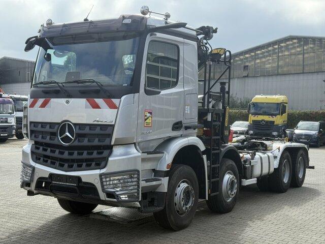Mercedes-Benz Arocs 3246 8x4 Abrollkipper Kran Palfinger 19001 leasing Mercedes-Benz Arocs 3246 8x4 Abrollkipper Kran Palfinger 19001: picture 12