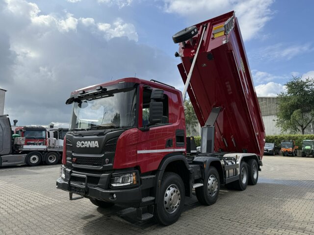 Scania P 420 8x4 Kipper Meiller 18,5m3 Euro 6 - Tipper: picture 4 Scania P 420 8x4 Kipper Meiller 18,5m3 Euro 6 - Tipper: picture 4