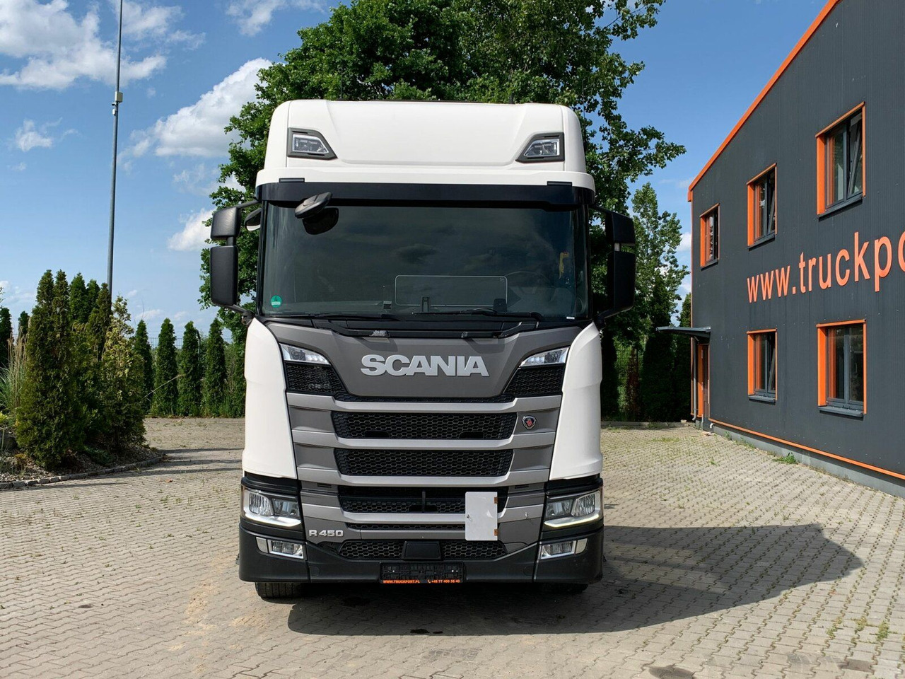 Scania R450 6x2 Abrollkipper MEILLER*Lenkachse Retarder - Hook lift truck: picture 3 Scania R450 6x2 Abrollkipper MEILLER*Lenkachse Retarder - Hook lift truck: picture 3