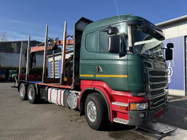 Scania R560 6x4 Holztransport Kran LOGLIFT HIAB 140S79R - Timber truck, Crane truck: picture 1 Scania R560 6x4 Holztransport Kran LOGLIFT HIAB 140S79R - Timber truck, Crane truck: picture 1