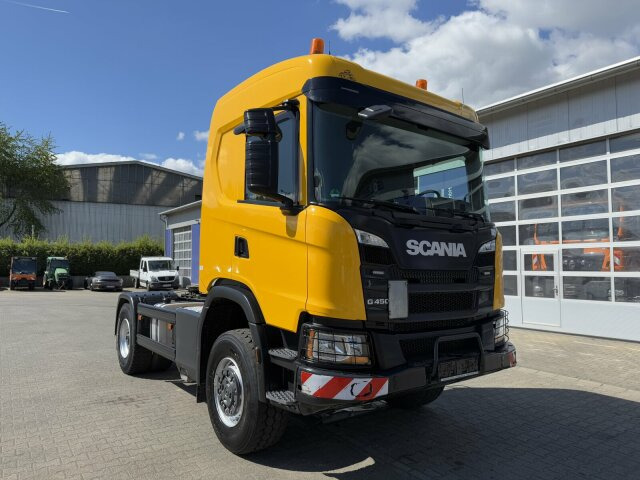 Scania G450 XT 4x4 Euro 6 SZM Kipphydraulik Blatt/ Luft - Tractor unit: picture 1 Scania G450 XT 4x4 Euro 6 SZM Kipphydraulik Blatt/ Luft - Tractor unit: picture 1