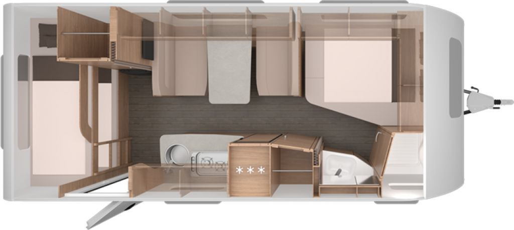 Knaus Südwind 540 FDK 60 Years Ausstellfenster Bug - Caravan: picture 2 Knaus Südwind 540 FDK 60 Years Ausstellfenster Bug - Caravan: picture 2
