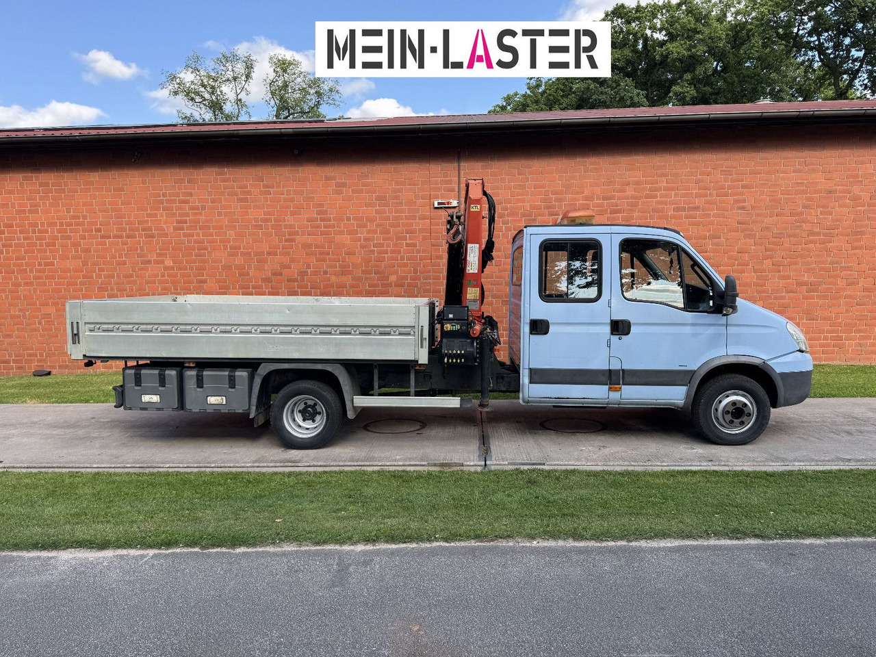 Iveco 65C180 3.0d Palfinger PK 6500 7 Sitzer NL 2300kg - Open body delivery van, Combi van: picture 4 Iveco 65C180 3.0d Palfinger PK 6500 7 Sitzer NL 2300kg - Open body delivery van, Combi van: picture 4