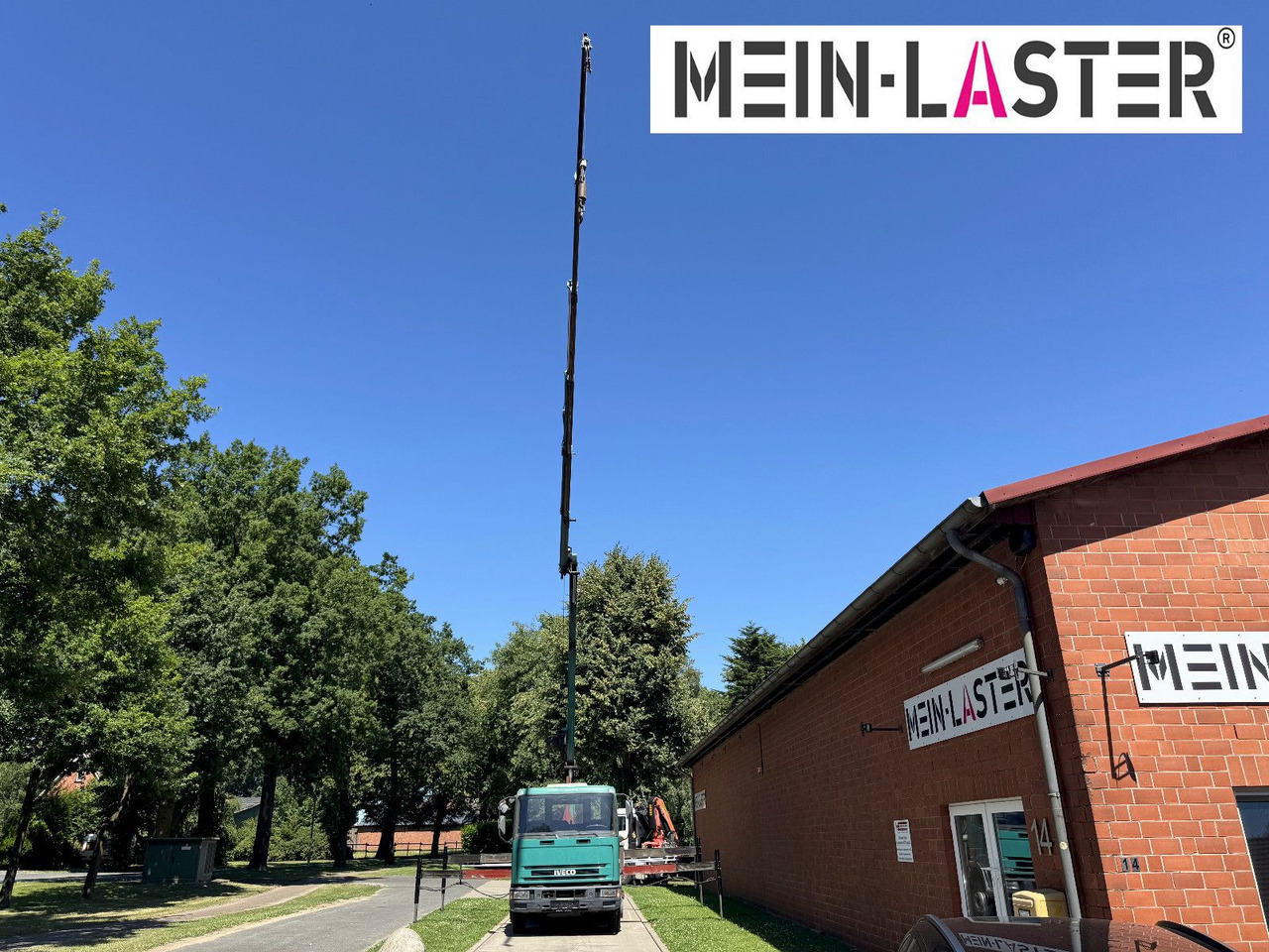Crane truck Iveco ML 80 E 15 Tirre 131 22.7 m Funk + Seilwinde: picture 12