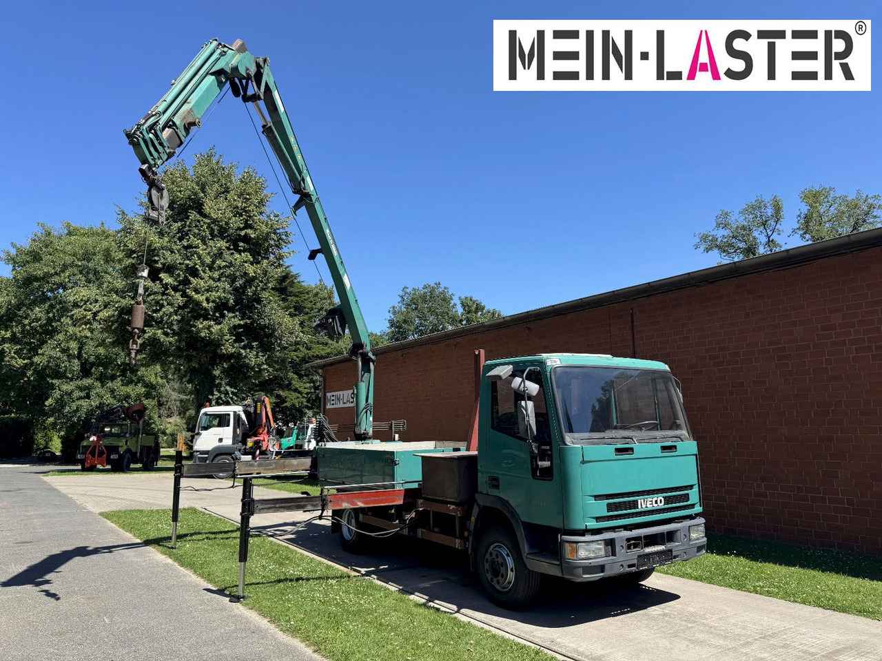 Crane truck Iveco ML 80 E 15 Tirre 131 22.7 m Funk + Seilwinde: picture 16