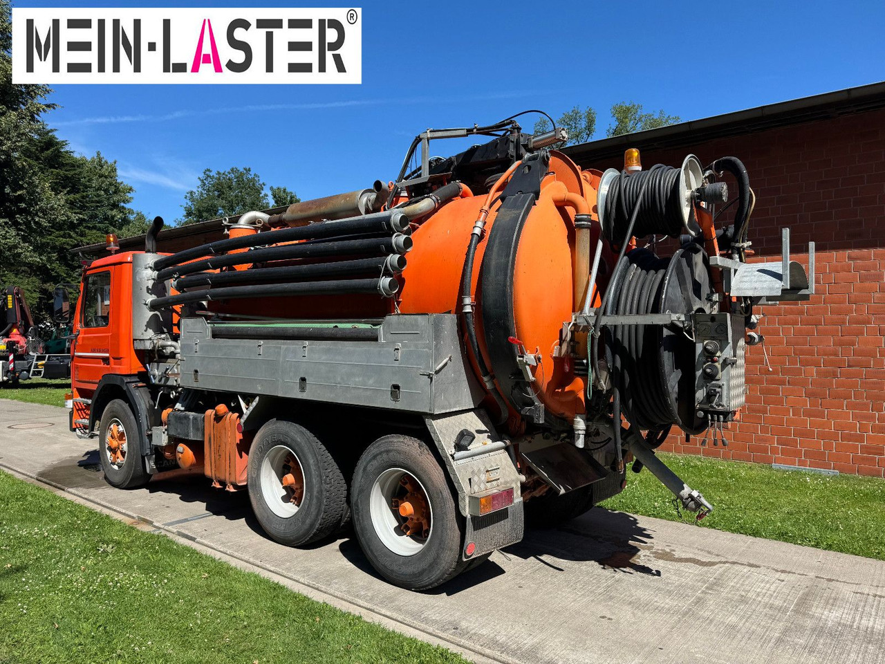 Scania 112 6x4 Saug Spül Kombi Kaiser Top Zustand 6x4 - Vacuum truck: picture 5 Scania 112 6x4 Saug Spül Kombi Kaiser Top Zustand 6x4 - Vacuum truck: picture 5