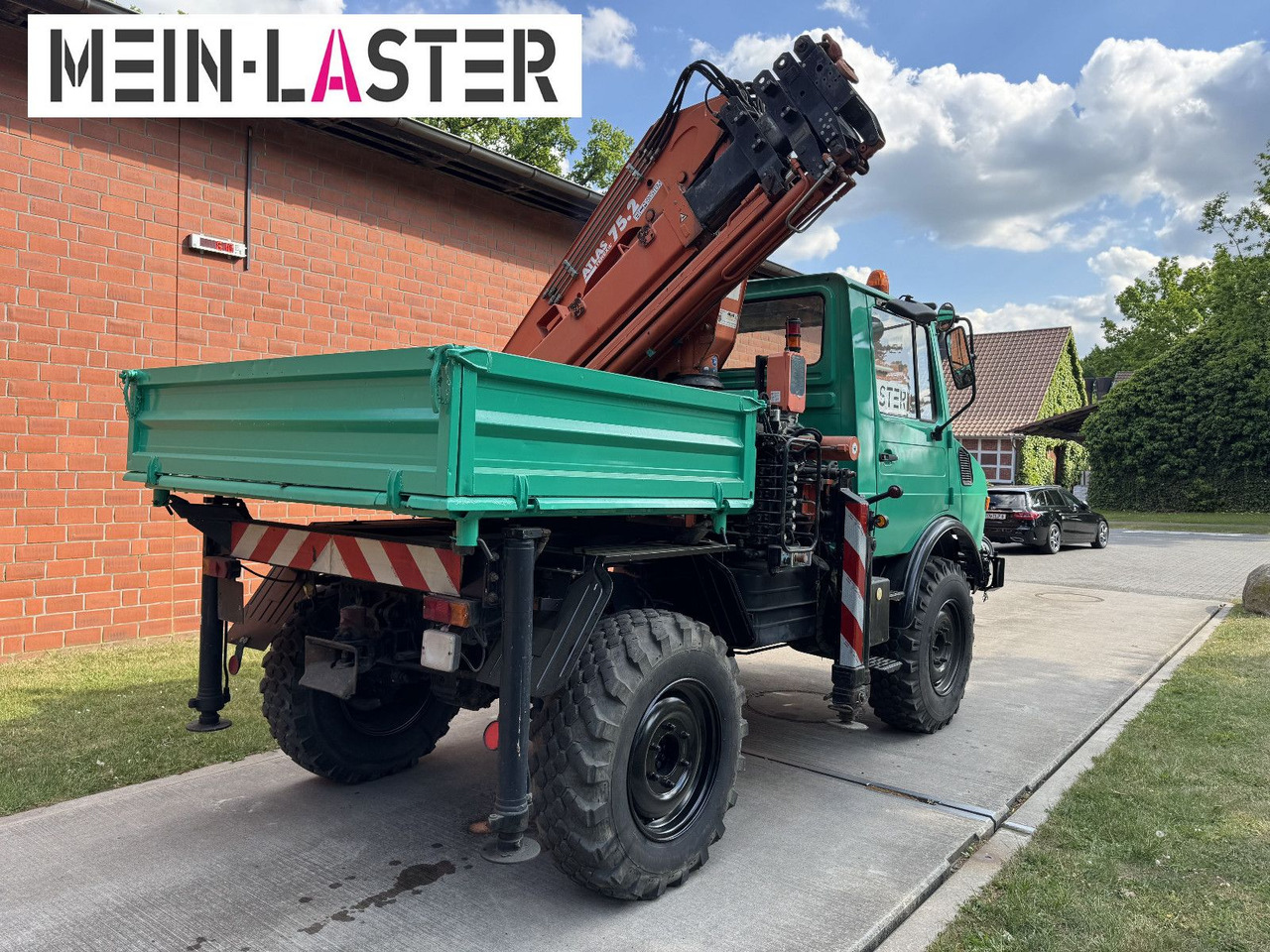Unimog U 1200 Atlas 75.2 Kran 14 m Funk FB *1. Hand - Crane truck: picture 4 Unimog U 1200 Atlas 75.2 Kran 14 m Funk FB *1. Hand - Crane truck: picture 4