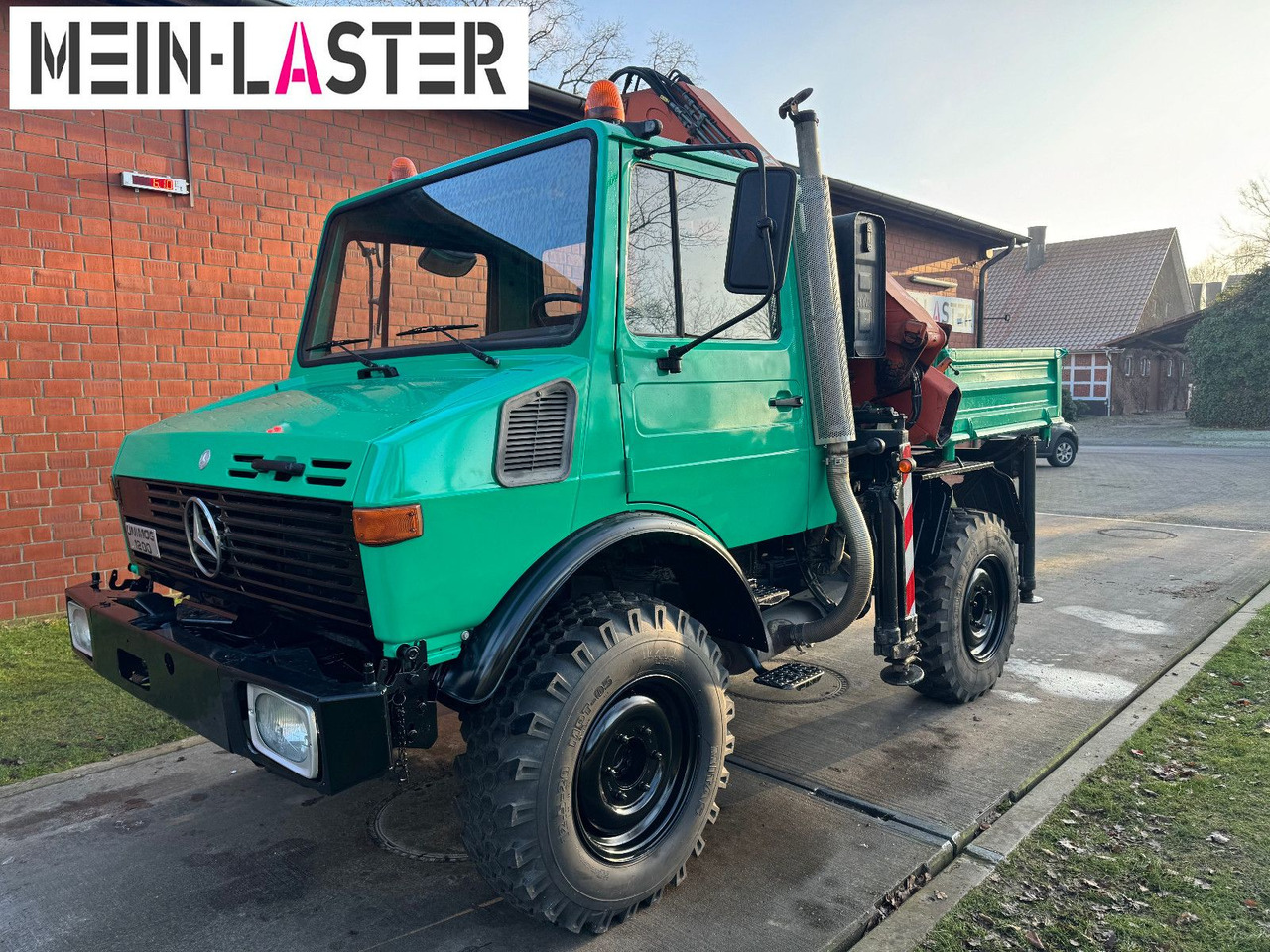 Unimog U 1200 Atlas 75.2 Kran 14 m Funk FB *1. Hand - Crane truck: picture 3 Unimog U 1200 Atlas 75.2 Kran 14 m Funk FB *1. Hand - Crane truck: picture 3