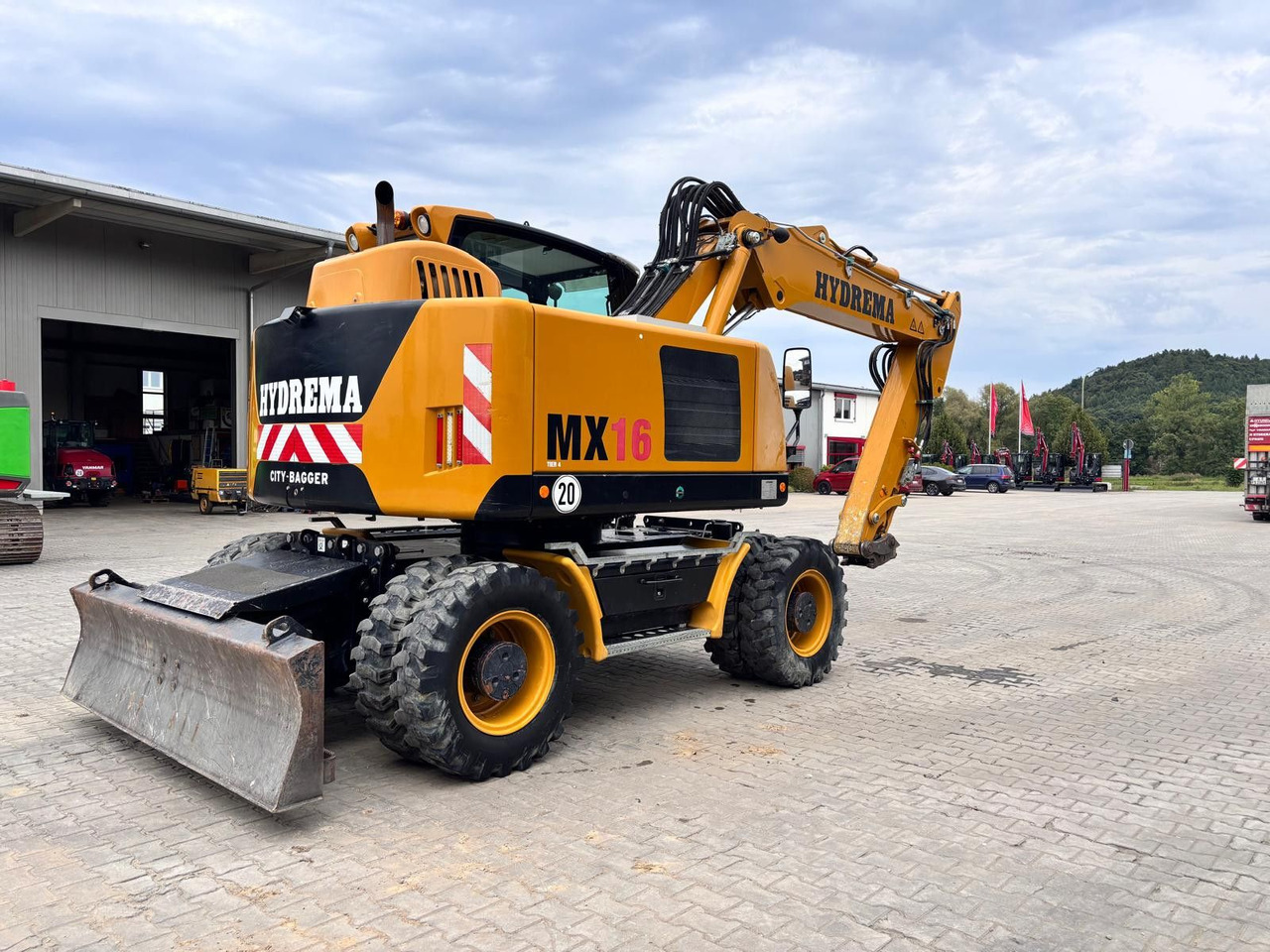 Hydrema MX 16 - Wheel excavator: picture 3 Hydrema MX 16 - Wheel excavator: picture 3