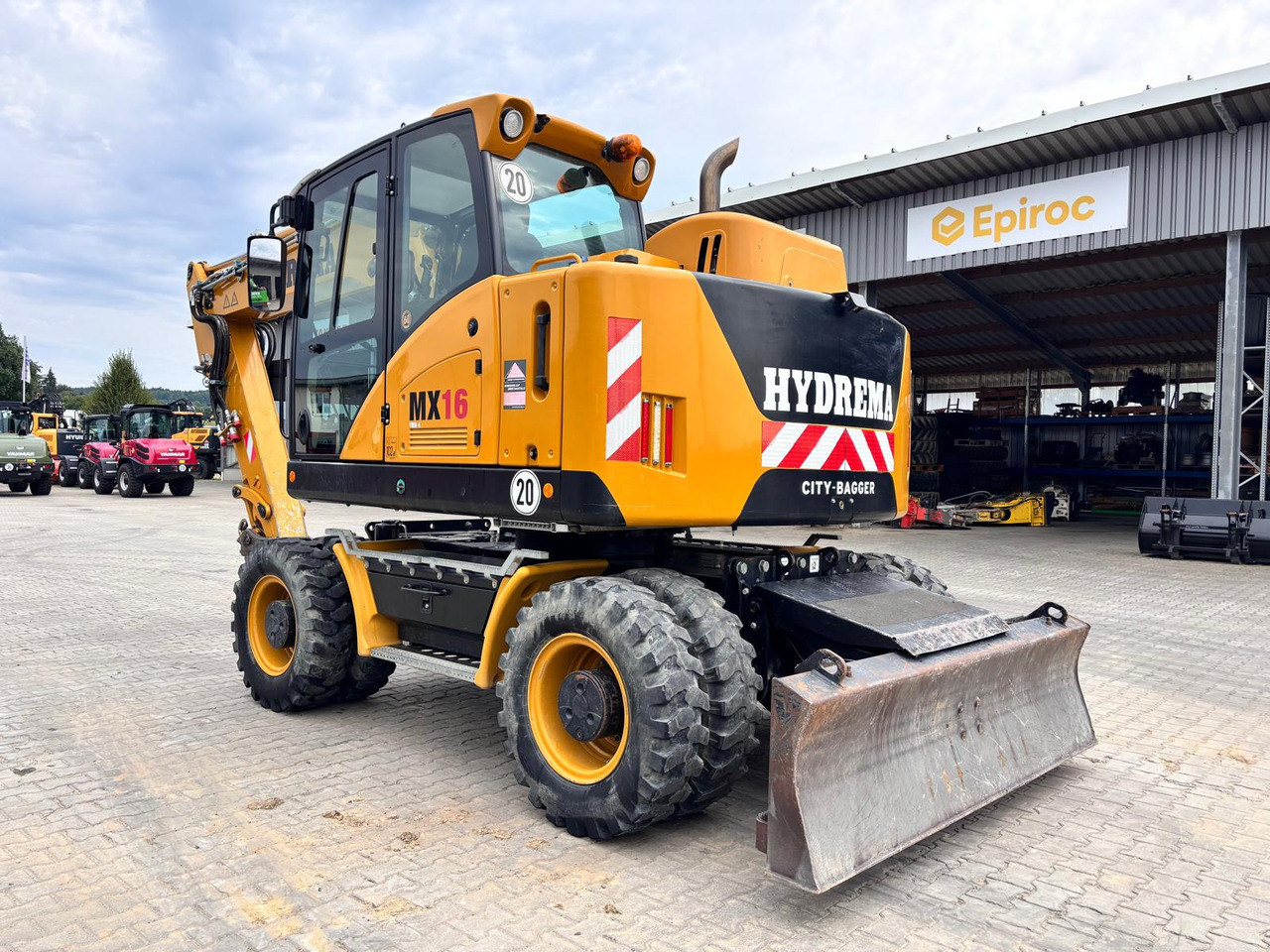 Hydrema MX 16G - Wheel excavator: picture 4 Hydrema MX 16G - Wheel excavator: picture 4