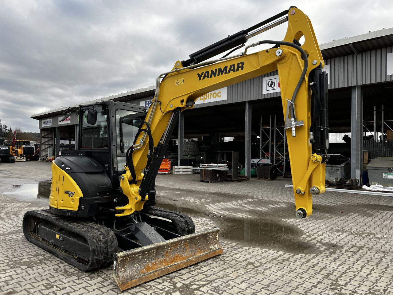 Yanmar VIO 57-6B - Mini excavator: picture 2 Yanmar VIO 57-6B - Mini excavator: picture 2