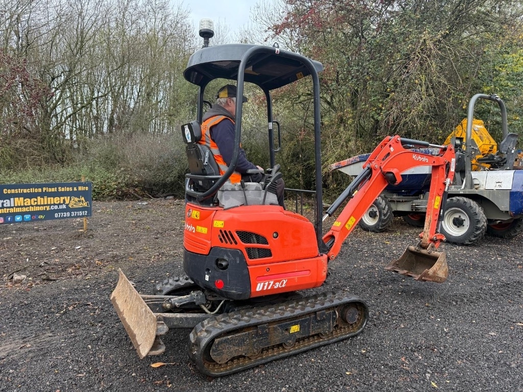 Kubota U 17-3 - Mini excavator: picture 3 Kubota U 17-3 - Mini excavator: picture 3