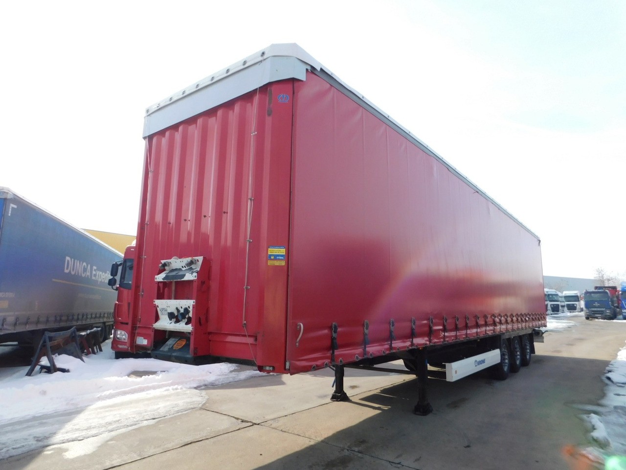 Krone Sd - Curtainsider semi-trailer: picture 1 Krone Sd - Curtainsider semi-trailer: picture 1