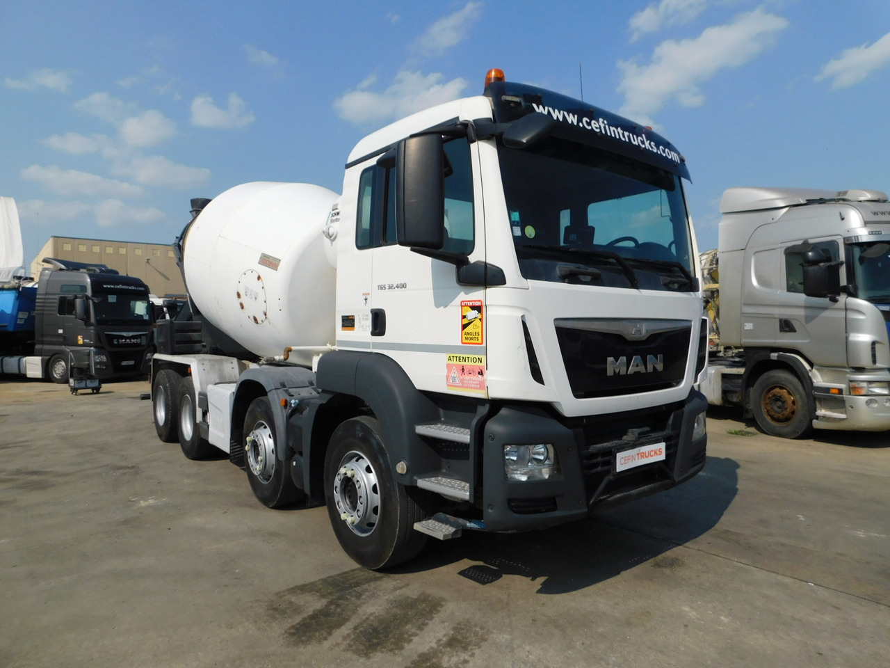Man Tgs 32400 - Concrete mixer truck: picture 2 Man Tgs 32400 - Concrete mixer truck: picture 2