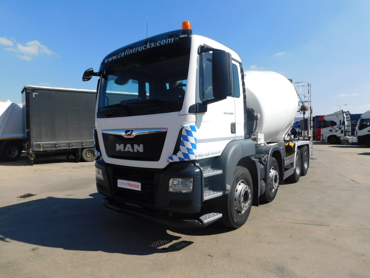 Man Tgs - Concrete mixer truck: picture 1 Man Tgs - Concrete mixer truck: picture 1