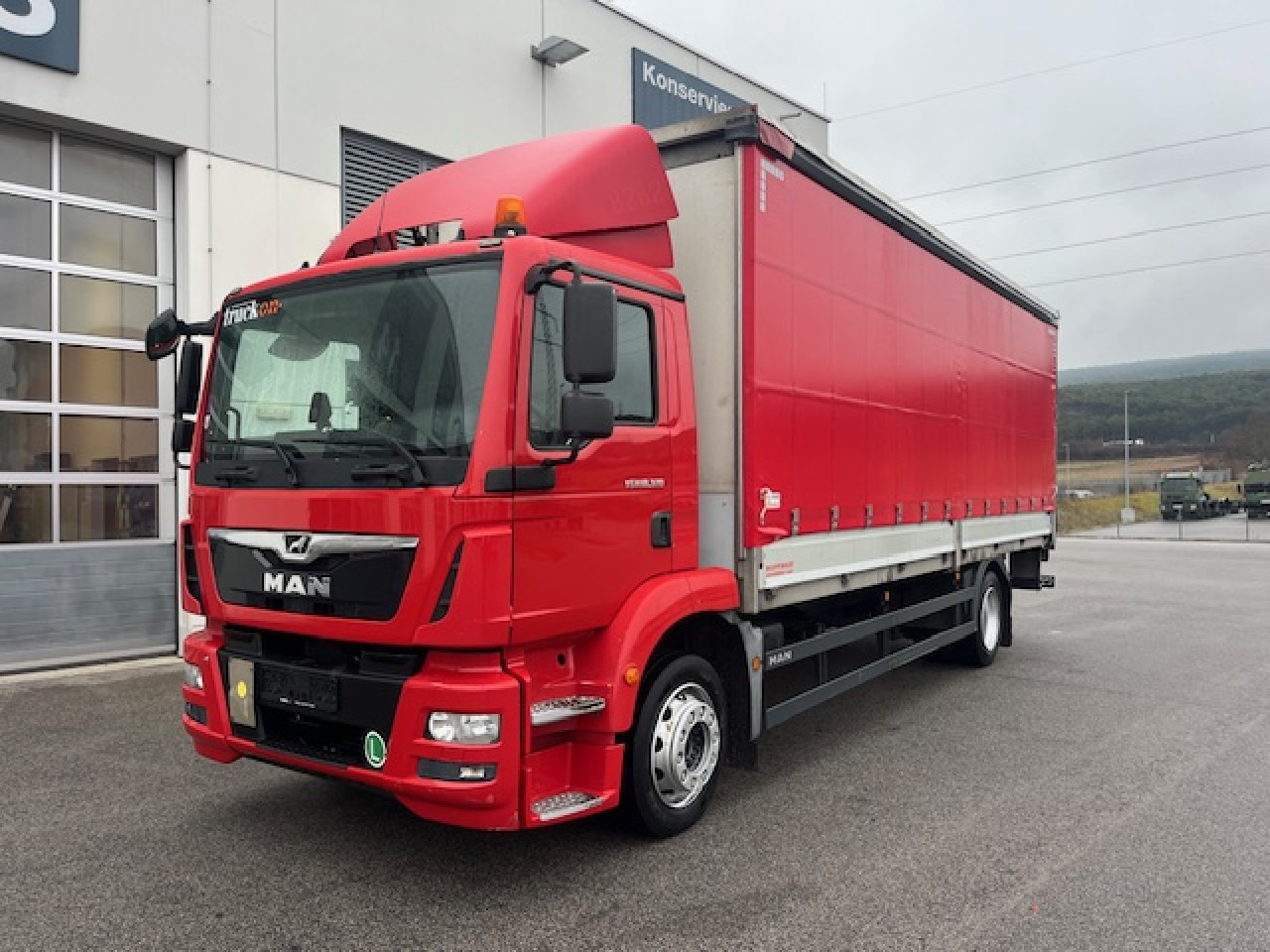 MAN TGM 18.320 4x2 BL Euro6 Klima Luftfeder - Curtainsider truck: picture 1 MAN TGM 18.320 4x2 BL Euro6 Klima Luftfeder - Curtainsider truck: picture 1