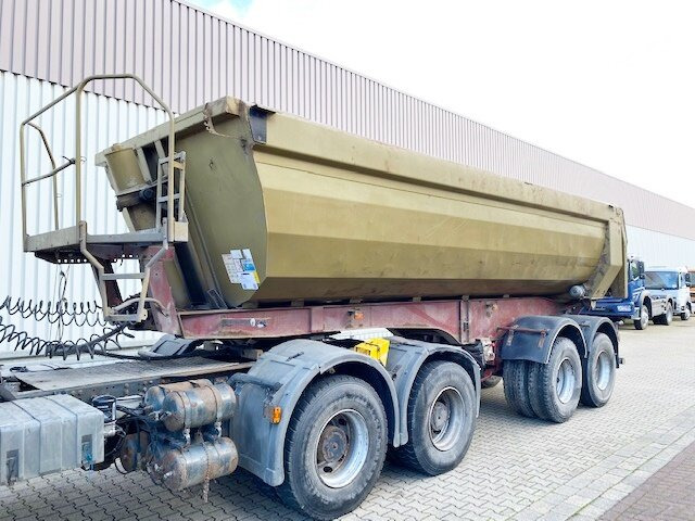Kempf SKM 32/2 SKM 32/2 Stahlmulde ca. 24m³, Liftachse, Zwillingsbereift - Tipper semi-trailer: picture 1 Kempf SKM 32/2 SKM 32/2 Stahlmulde ca. 24m³, Liftachse, Zwillingsbereift - Tipper semi-trailer: picture 1