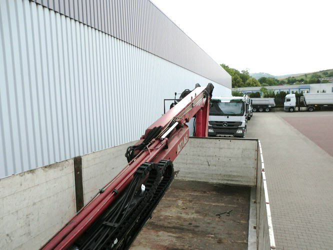 Crane truck, Dropside/ Flatbed truck MAN TGA 18.360 4x2 TGA 18.360 4x2, Baustoff, Kran ATLAS 125.1: picture 9