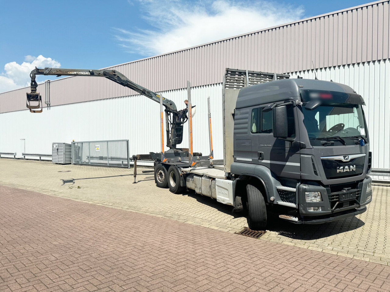 MAN TGS 26.500 6X4H-4 BL TGS 26.500 6X4H-4 BL, PriTarder, HydroDrive, Lenk-/Lift, Heckkran Epsilon M13Z83 - Timber truck, Crane truck: picture 1 MAN TGS 26.500 6X4H-4 BL TGS 26.500 6X4H-4 BL, PriTarder, HydroDrive, Lenk-/Lift, Heckkran Epsilon M13Z83 - Timber truck, Crane truck: picture 1