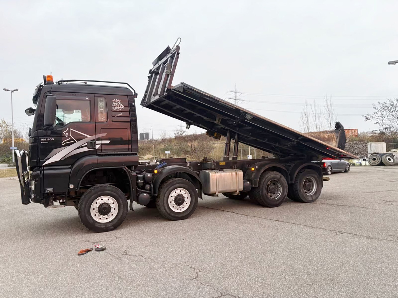 MAN TGS 35.500 8x8 TGS 35.500 8x8, Meiller Bordmatik - Tipper: picture 5 MAN TGS 35.500 8x8 TGS 35.500 8x8, Meiller Bordmatik - Tipper: picture 5