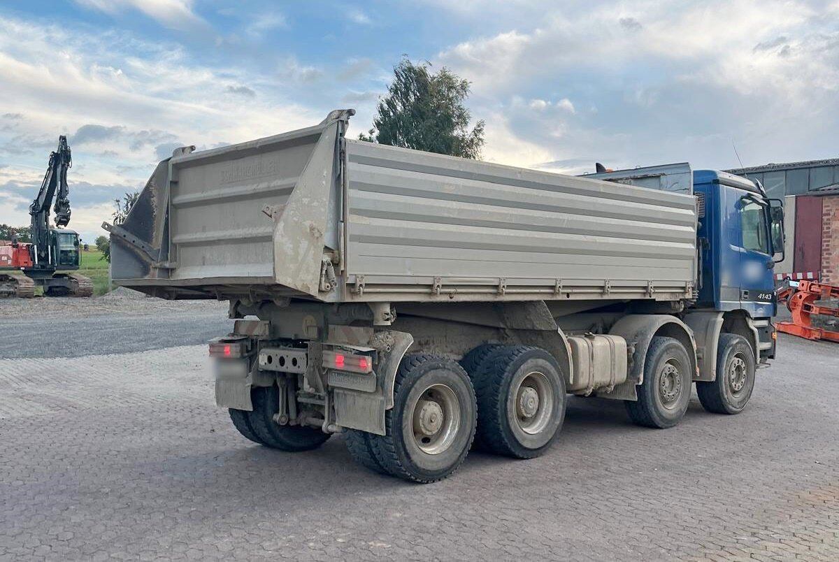 Mercedes-Benz Actros 4140 8x4/4 Actros 4140 8x4/4, Alu-Bordwände - Tipper: picture 3 Mercedes-Benz Actros 4140 8x4/4 Actros 4140 8x4/4, Alu-Bordwände - Tipper: picture 3