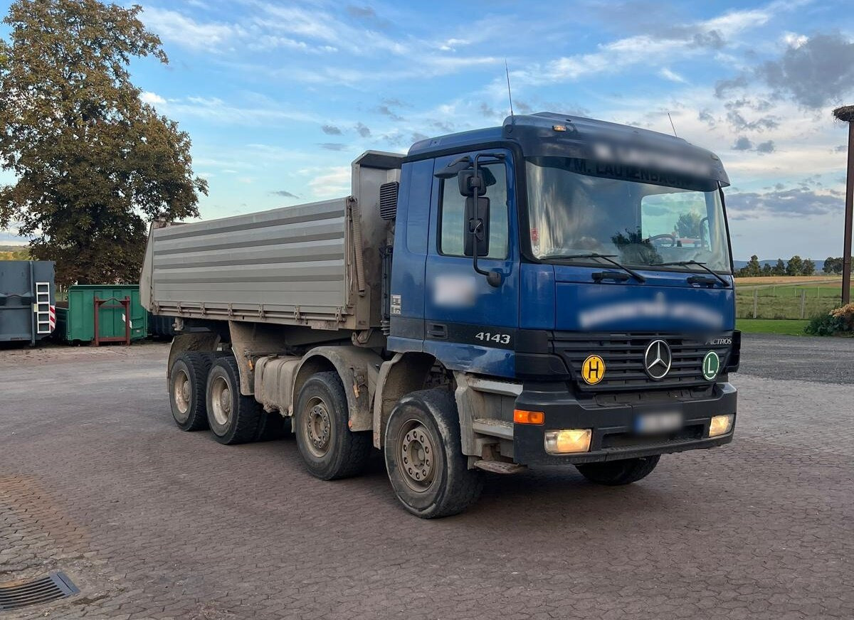 Mercedes-Benz Actros 4140 8x4/4 Actros 4140 8x4/4, Alu-Bordwände - Tipper: picture 2 Mercedes-Benz Actros 4140 8x4/4 Actros 4140 8x4/4, Alu-Bordwände - Tipper: picture 2