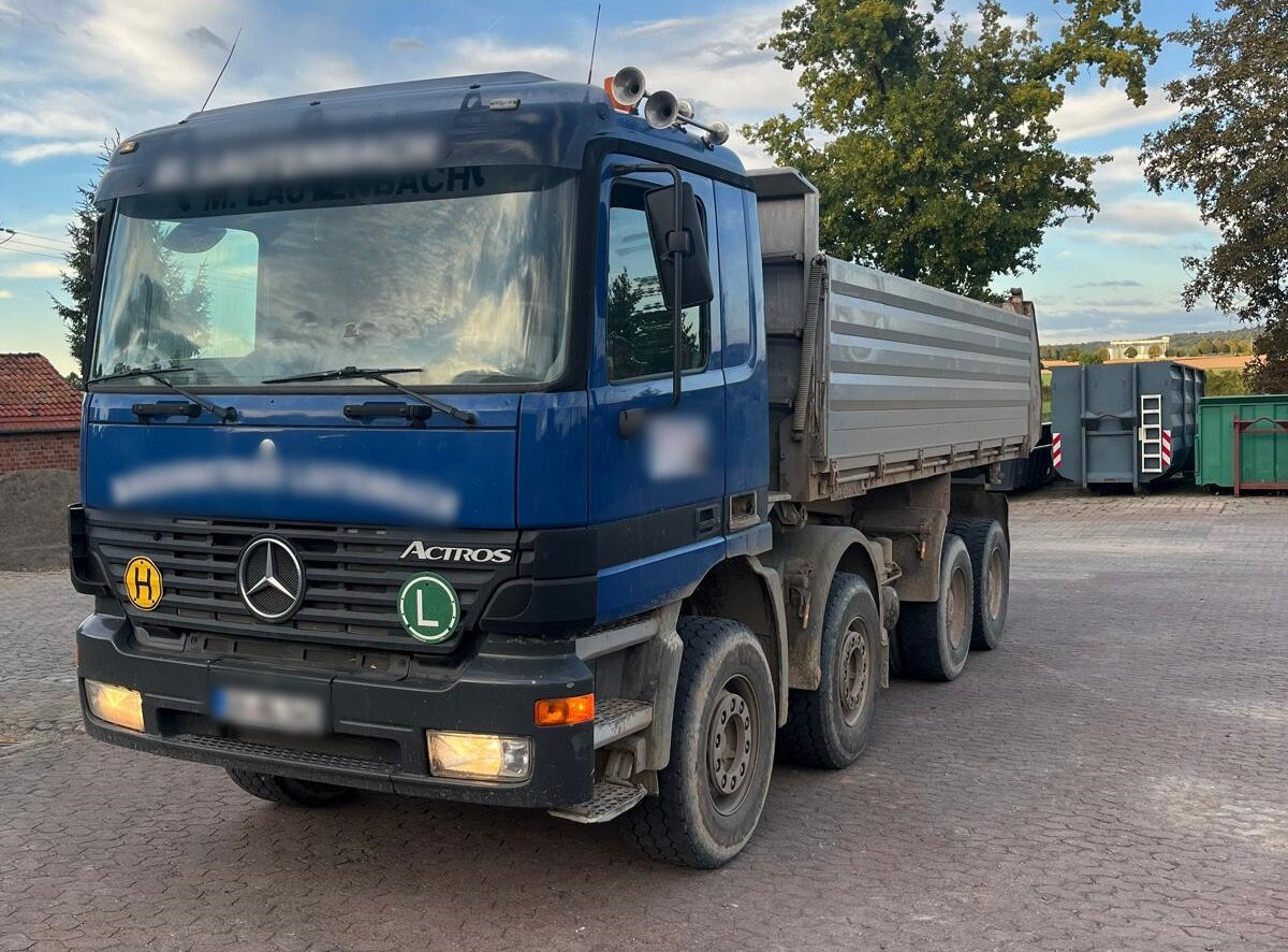 Mercedes-Benz Actros 4140 8x4/4 Actros 4140 8x4/4, Alu-Bordwände - Tipper: picture 1 Mercedes-Benz Actros 4140 8x4/4 Actros 4140 8x4/4, Alu-Bordwände - Tipper: picture 1