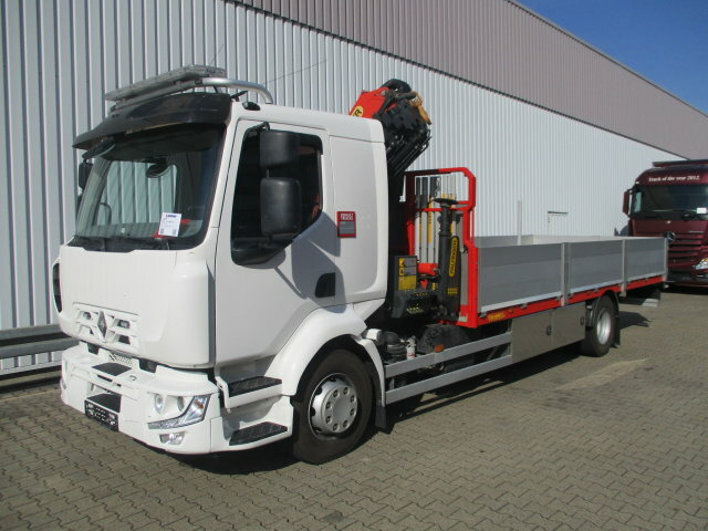Renault Midlum 220 DXi 4x2 Midlum 220 DXi 4x2 mit Kran Palfinger PK 11001 - Crane truck, Dropside/ Flatbed truck: picture 1 Renault Midlum 220 DXi 4x2 Midlum 220 DXi 4x2 mit Kran Palfinger PK 11001 - Crane truck, Dropside/ Flatbed truck: picture 1