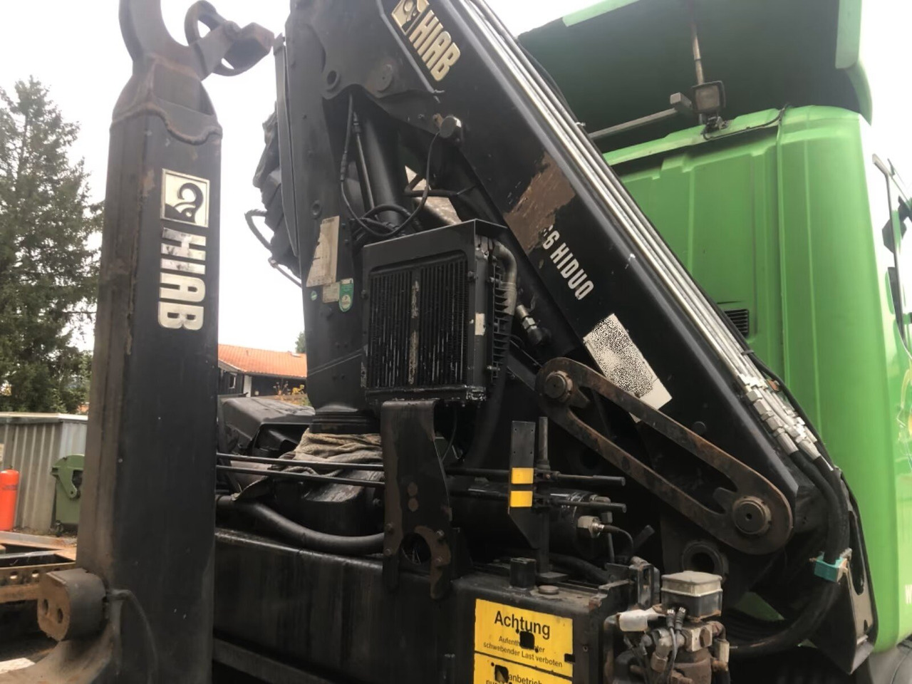 Scania Scania G 480/6x2-4 Scania G 480/6x2-4, Lenk-Liftachse, Hiab Kran Funk 166 HD-3, Abroller XR 18 S 59 - Hook lift truck, Crane truck: picture 5 Scania Scania G 480/6x2-4 Scania G 480/6x2-4, Lenk-Liftachse, Hiab Kran Funk 166 HD-3, Abroller XR 18 S 59 - Hook lift truck, Crane truck: picture 5