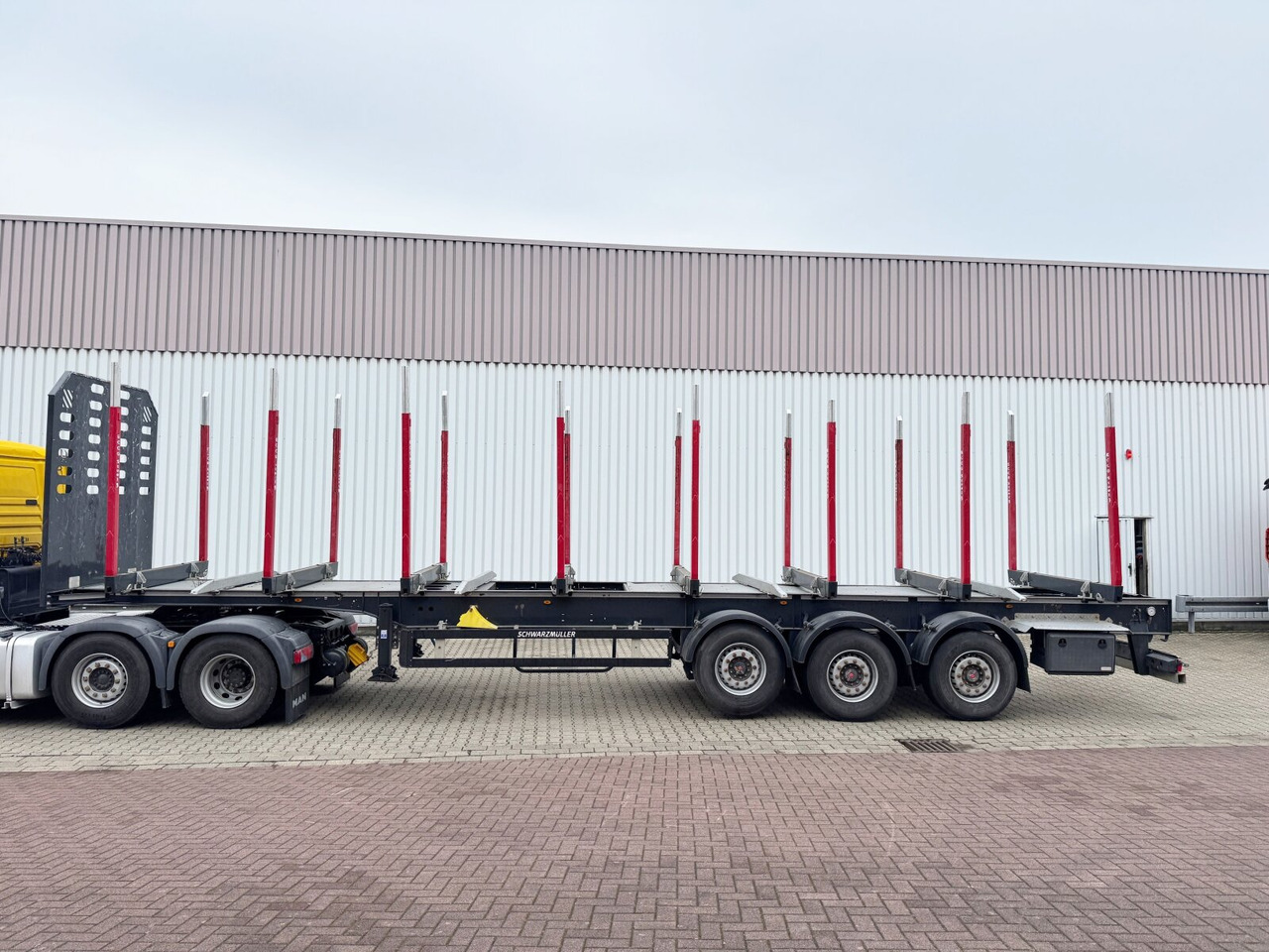 Schwarzmüller 3-Achs Holzauflieger 3-Achs Holzauflieger, Liftachse, MEHRFACH VORHANDEN! - Timber semi-trailer: picture 5 Schwarzmüller 3-Achs Holzauflieger 3-Achs Holzauflieger, Liftachse, MEHRFACH VORHANDEN! - Timber semi-trailer: picture 5