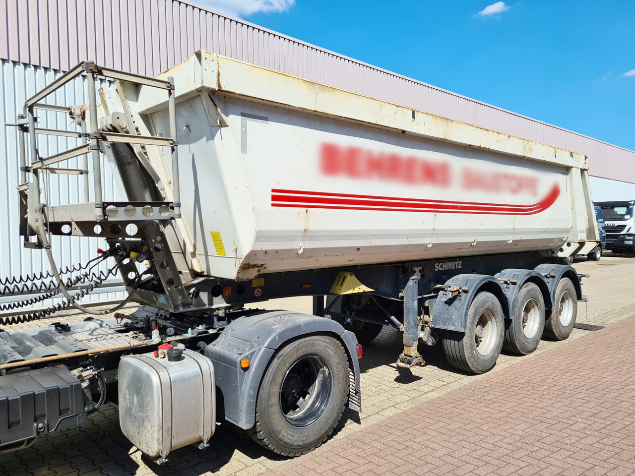 Schmitz Cargobull SKI 24 SL 7.2 SKI 24 SL 7.2, Stahlmulde ca. 25m³, Liftachse - Semi-trailer: picture 2 Schmitz Cargobull SKI 24 SL 7.2 SKI 24 SL 7.2, Stahlmulde ca. 25m³, Liftachse - Semi-trailer: picture 2