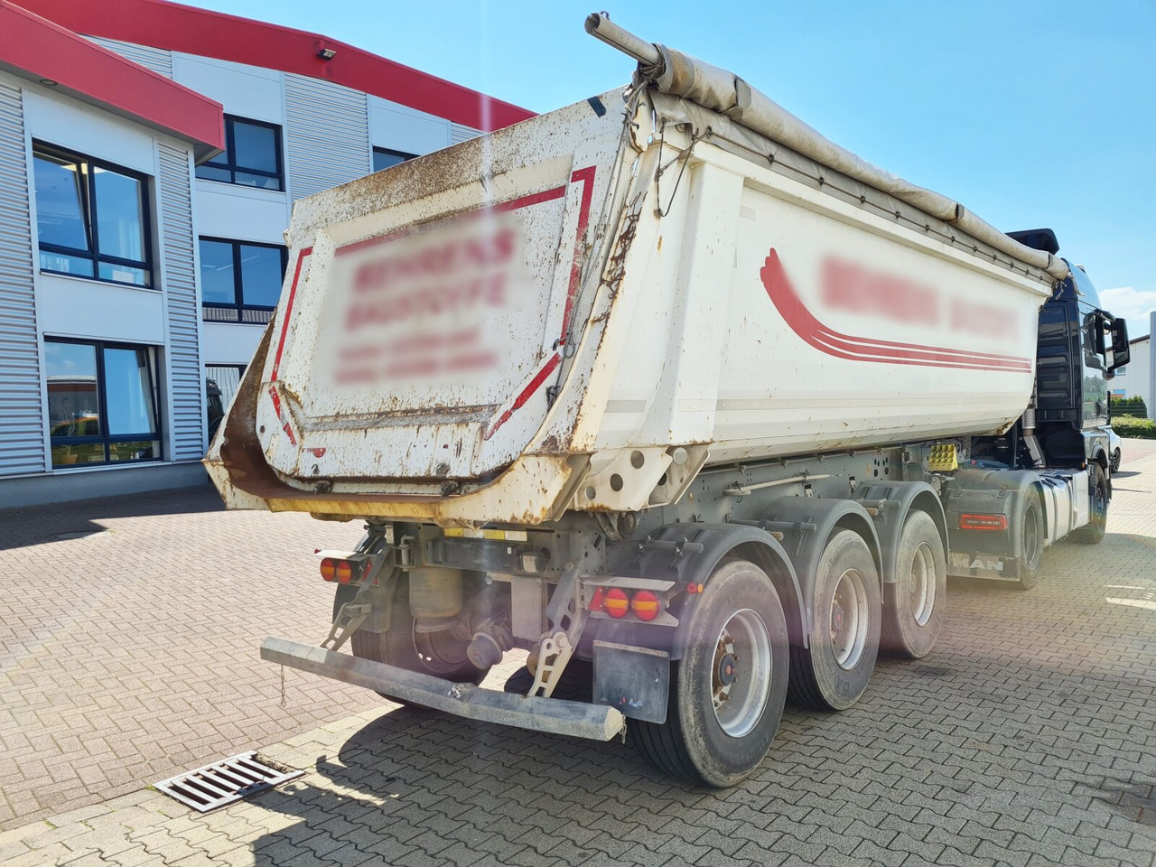 Semi-trailer Schmitz Cargobull SKI 24 SL 7.2 SKI 24 SL 7.2, Stahlmulde ca. 25m³, Liftachse: picture 6