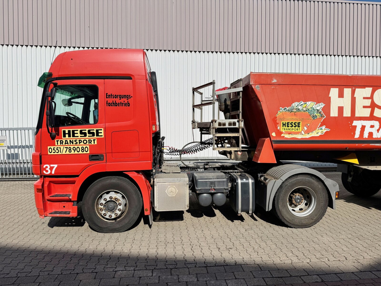 Tractor unit Mercedes-Benz Actros 1844 LS 4x2 Actros 1844 LS 4x2, Kipphydraulik: picture 12