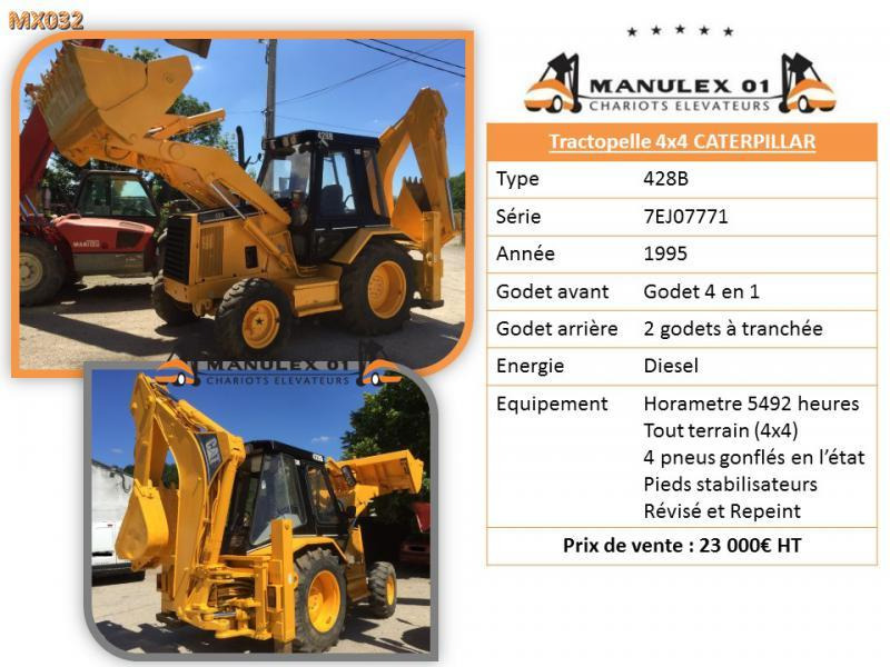 Caterpillar 428 B - Backhoe loader: picture 5 Caterpillar 428 B - Backhoe loader: picture 5