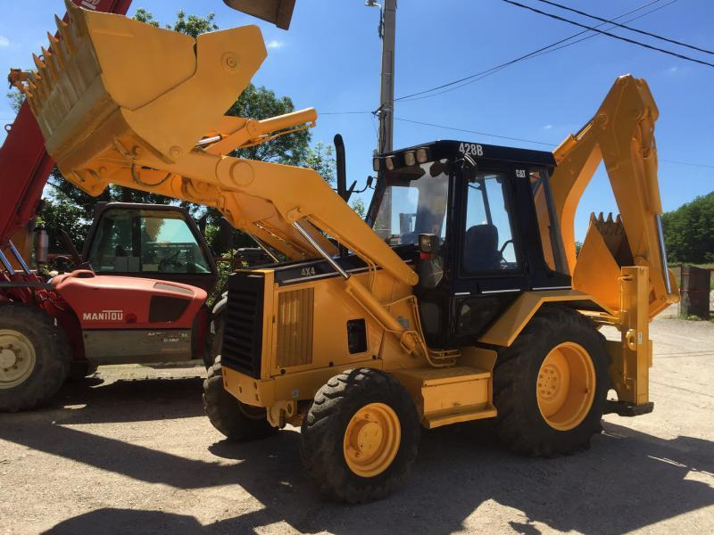 Caterpillar 428 B - Backhoe loader: picture 1 Caterpillar 428 B - Backhoe loader: picture 1