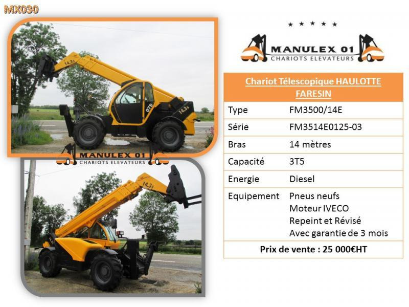 Haulotte FM3500/14E - Rough terrain forklift: picture 5 Haulotte FM3500/14E - Rough terrain forklift: picture 5