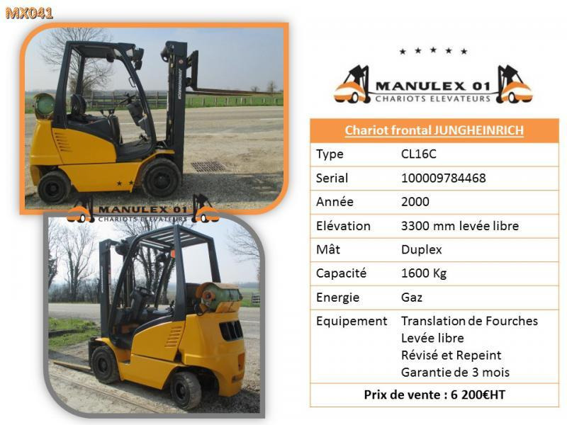 Jungheinrich CL16C - Forklift: picture 4 Jungheinrich CL16C - Forklift: picture 4