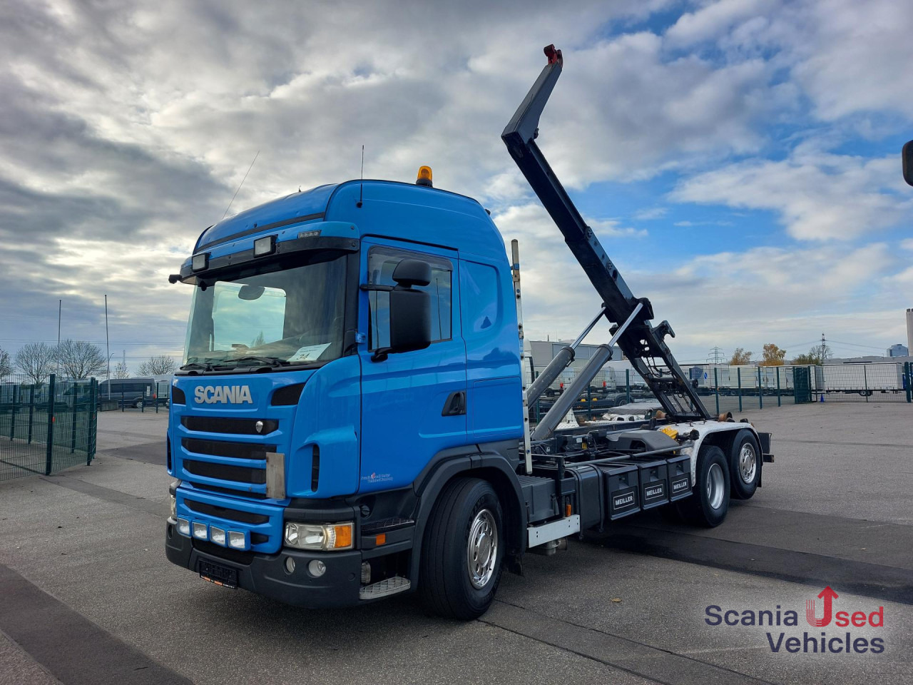 SCANIA G 480 LB6x2*4HNA Meiler RK2070 - Hook lift truck: picture 1 SCANIA G 480 LB6x2*4HNA Meiler RK2070 - Hook lift truck: picture 1