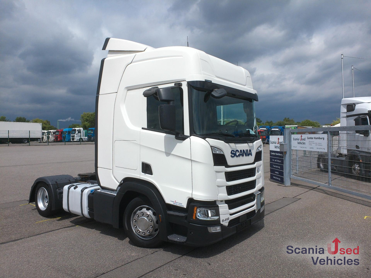 SCANIA R 410 A4x2EB Mega Standklima 2 Tanks TOP - Tractor unit: picture 1 SCANIA R 410 A4x2EB Mega Standklima 2 Tanks TOP - Tractor unit: picture 1