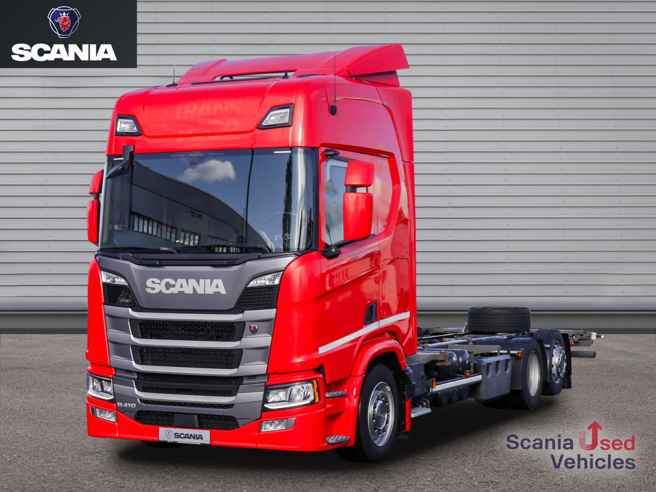 SCANIA R 410 B6x2*4LB Jumbo, Lenkachse, Standklima - Container transporter/ Swap body truck: picture 1 SCANIA R 410 B6x2*4LB Jumbo, Lenkachse, Standklima - Container transporter/ Swap body truck: picture 1