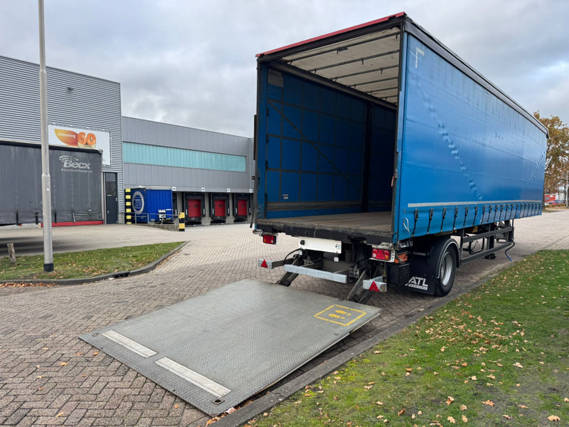 System 1-Axel / Tail Lift 2500 KG / Open Roof / Belgium Trailer - Curtainsider semi-trailer: picture 4 System 1-Axel / Tail Lift 2500 KG / Open Roof / Belgium Trailer - Curtainsider semi-trailer: picture 4