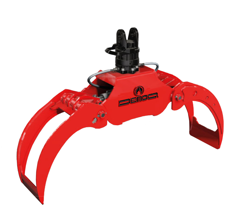 DEMOQ DP032 Log Grab 270 kg - Grapple for Construction machinery: picture 1 DEMOQ DP032 Log Grab 270 kg - Grapple for Construction machinery: picture 1